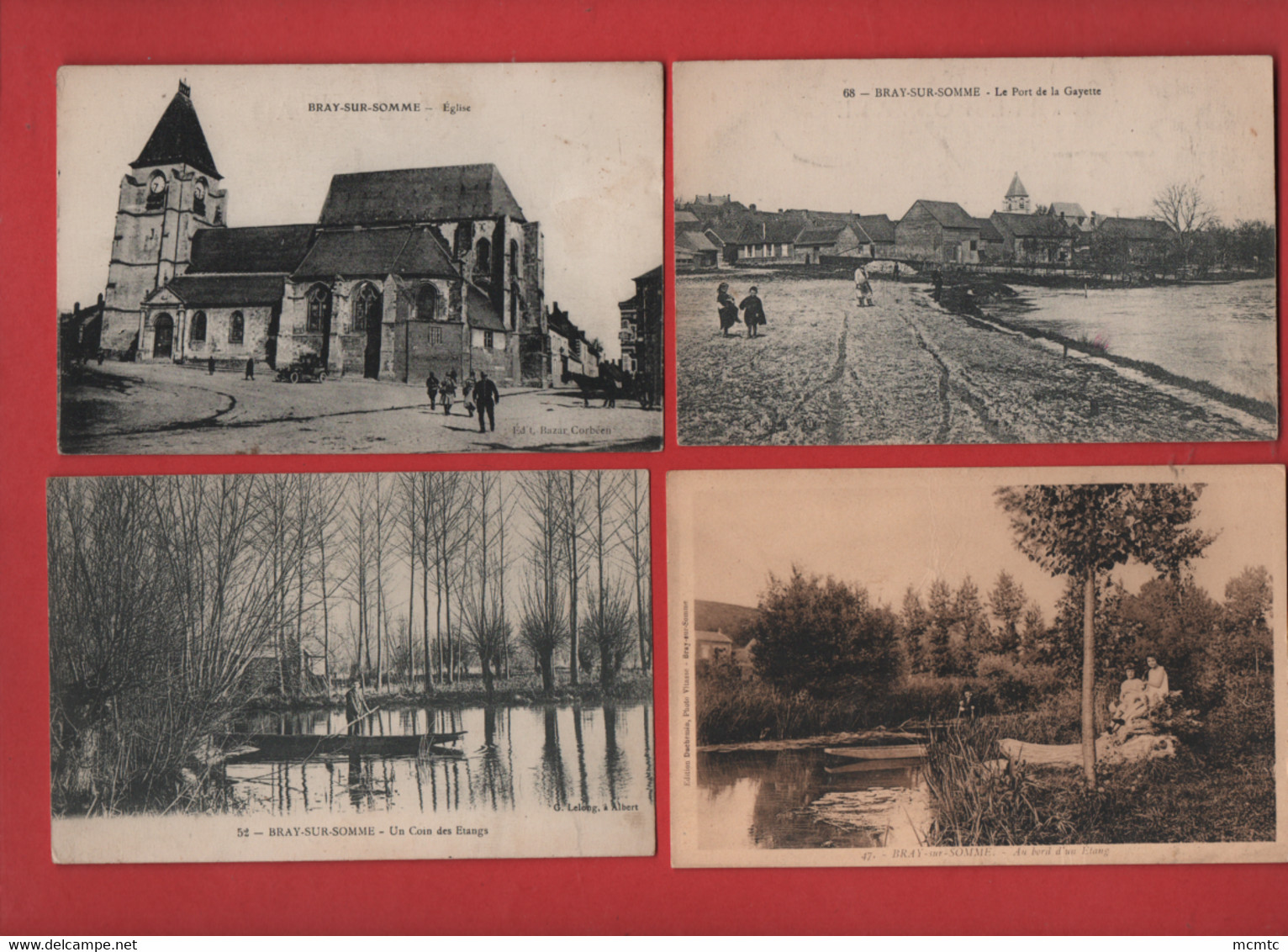 10 CPA -  Bray Sur Somme  -( Somme ) - Bray Sur Somme