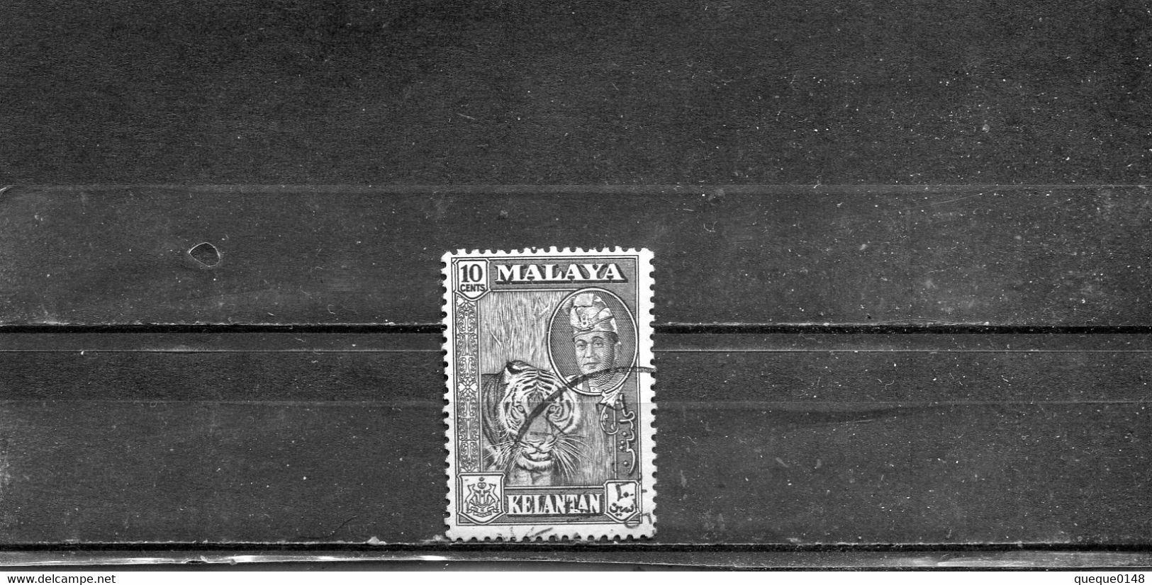 Malaisie Kelantan 1961-62 Yt 95 Série Courante - Kelantan