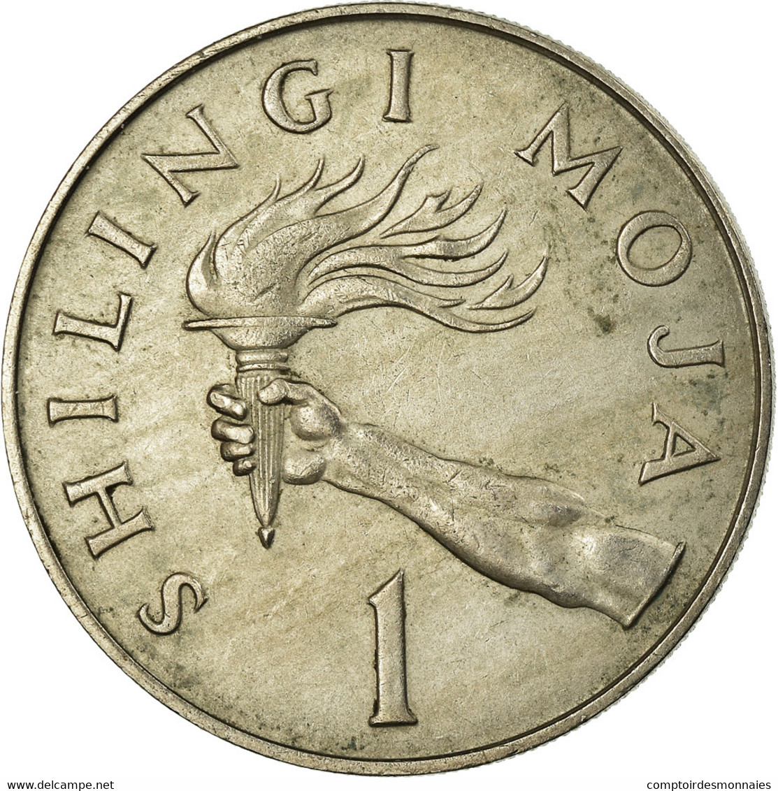 Monnaie, Tanzania, Shilingi, 1966, TTB, Copper-nickel, KM:4 - Tanzanie