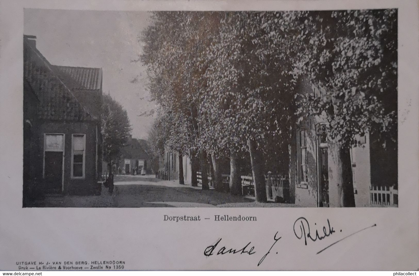 Hellendoorn (Ov.) Dorpstraat 1904 - Hellendoorn