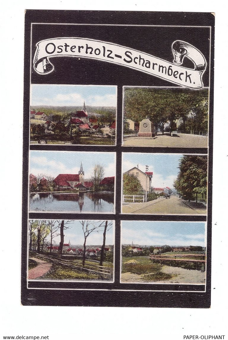 2860 OSTERHOLZ - SCHARMBECK, Kirche, Denkmal, Strassenpartie... - Osterholz-Schambeck