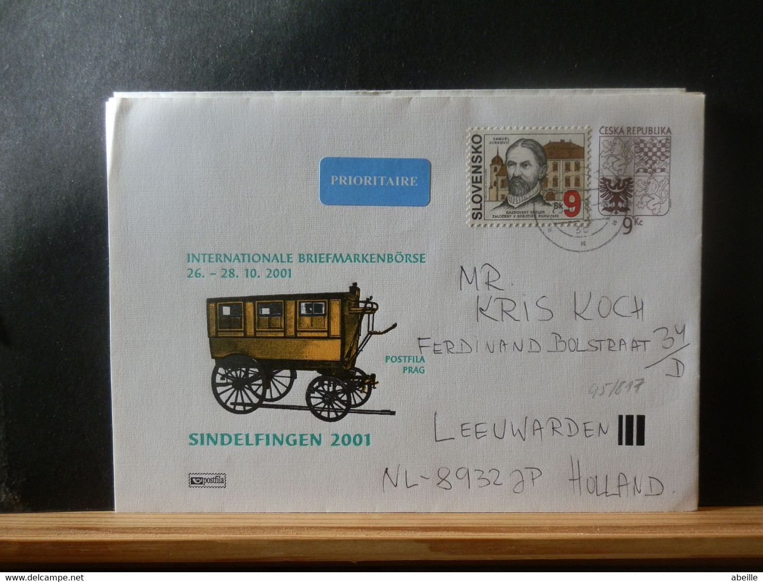965/817  ENVELOPPE     CESKOSL. 2001 - Briefe