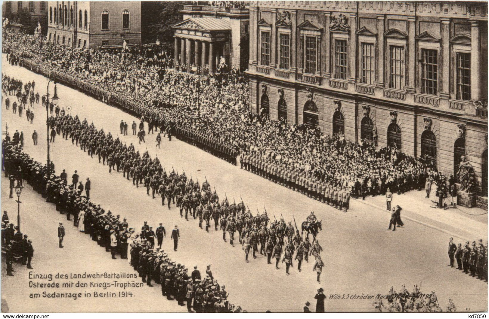 Berlin - Einzug Des Landwehr Battaillons Osterode - Altri & Non Classificati