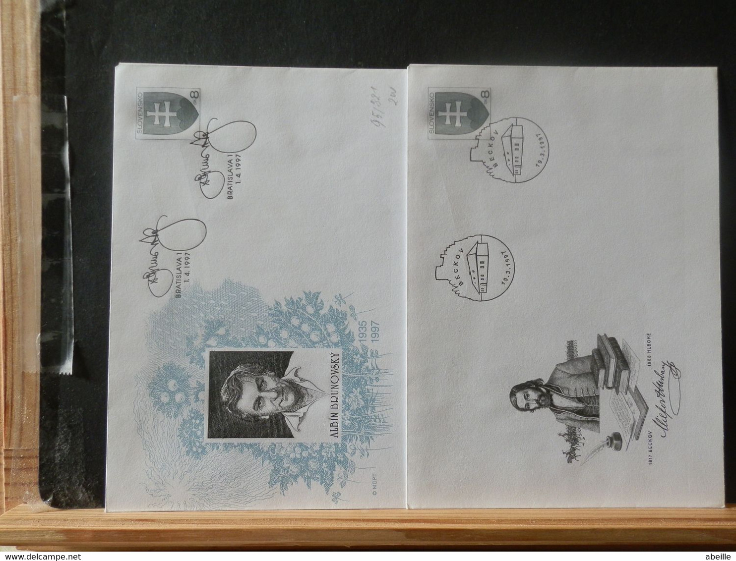 965/821  3  ENVELOPPES   SLOVENSKO OBL. - Covers