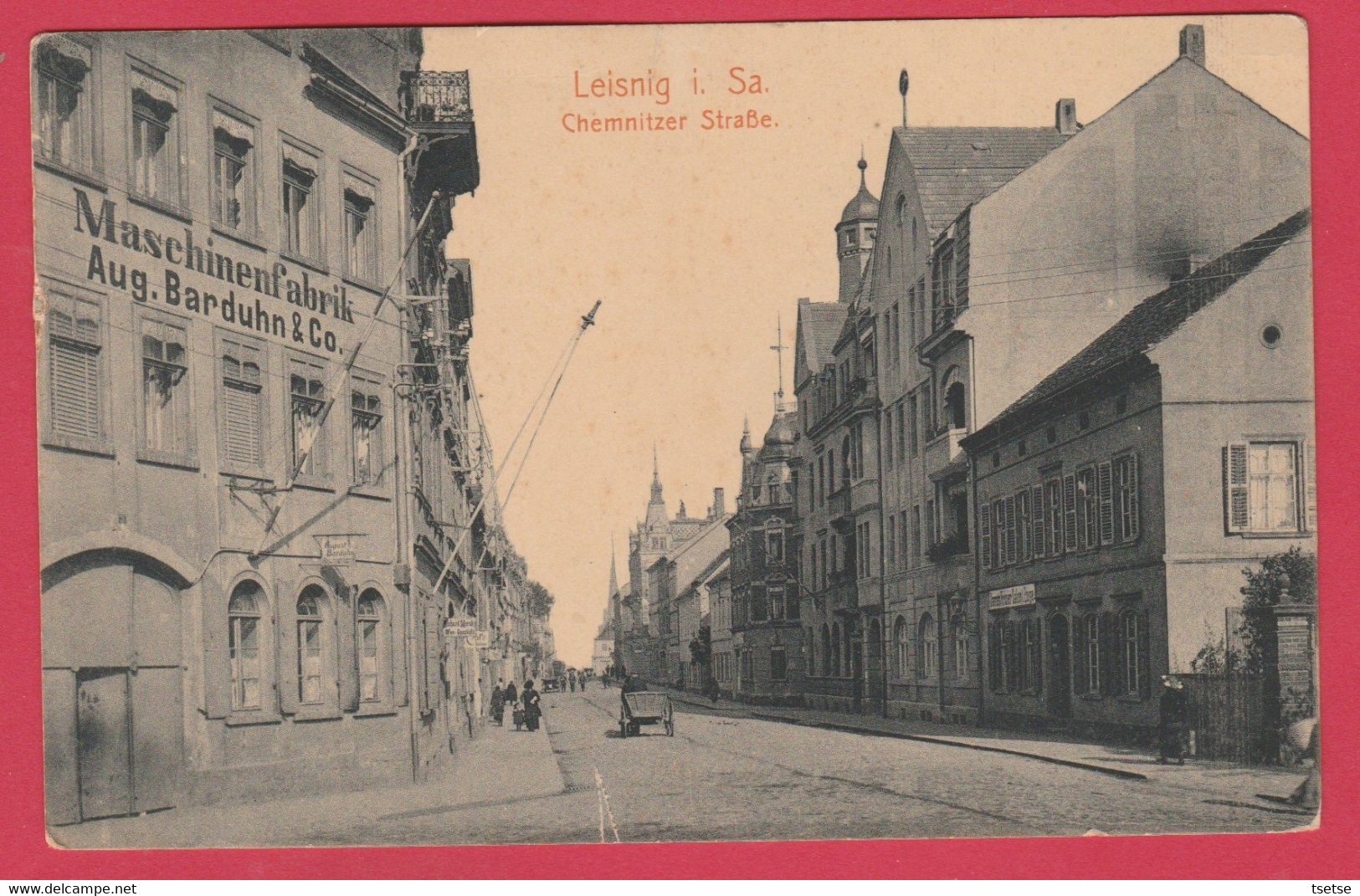 Leisnig I. Sa. - Chemnitzer StaBe ( Verso Zien ) - Leisnig