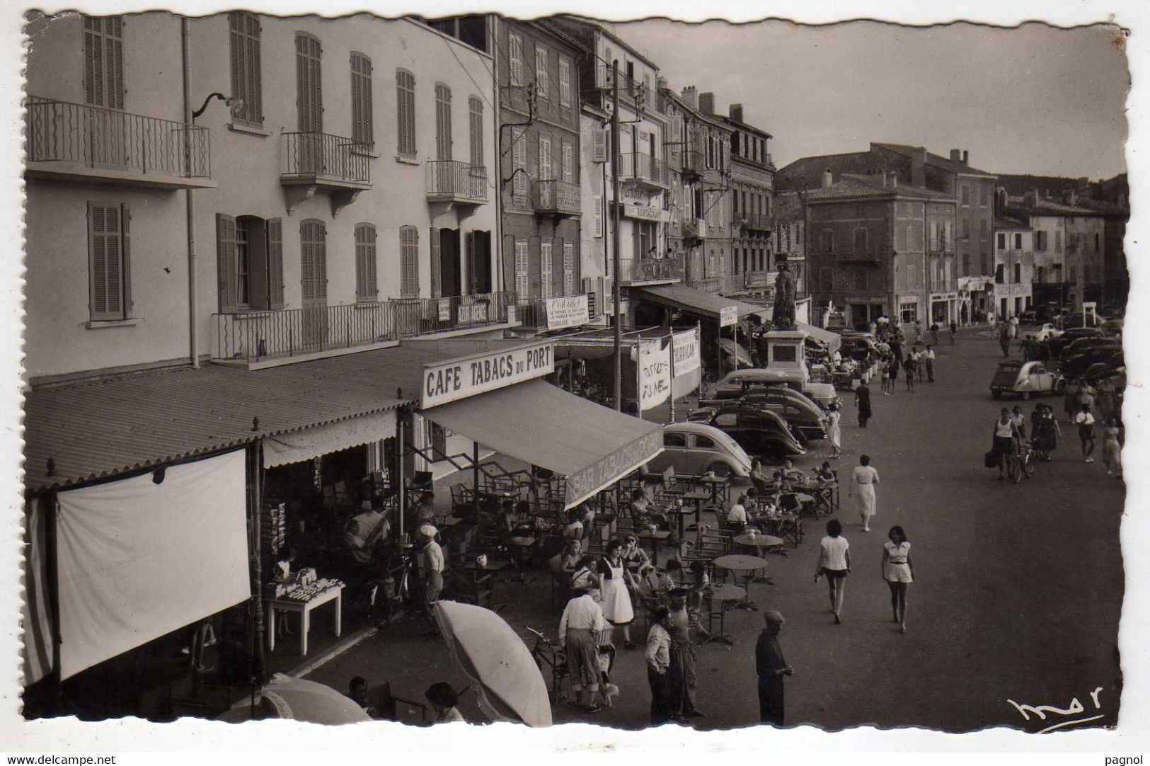 83 : Saint-Tropez : Le Quai ( Cpsm.P.F. ) - Saint-Tropez