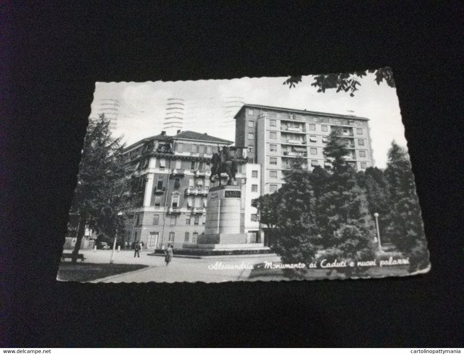 MONUMENTO AI CADUTI WAR MEMORIAL  E NUOVI PALAZZI ALESSANDRIA - Monumenti Ai Caduti