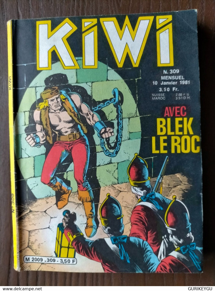 Bd KIWI N° 309 LUG  BLEK LE ROC  10/01/1981 - Tarzan