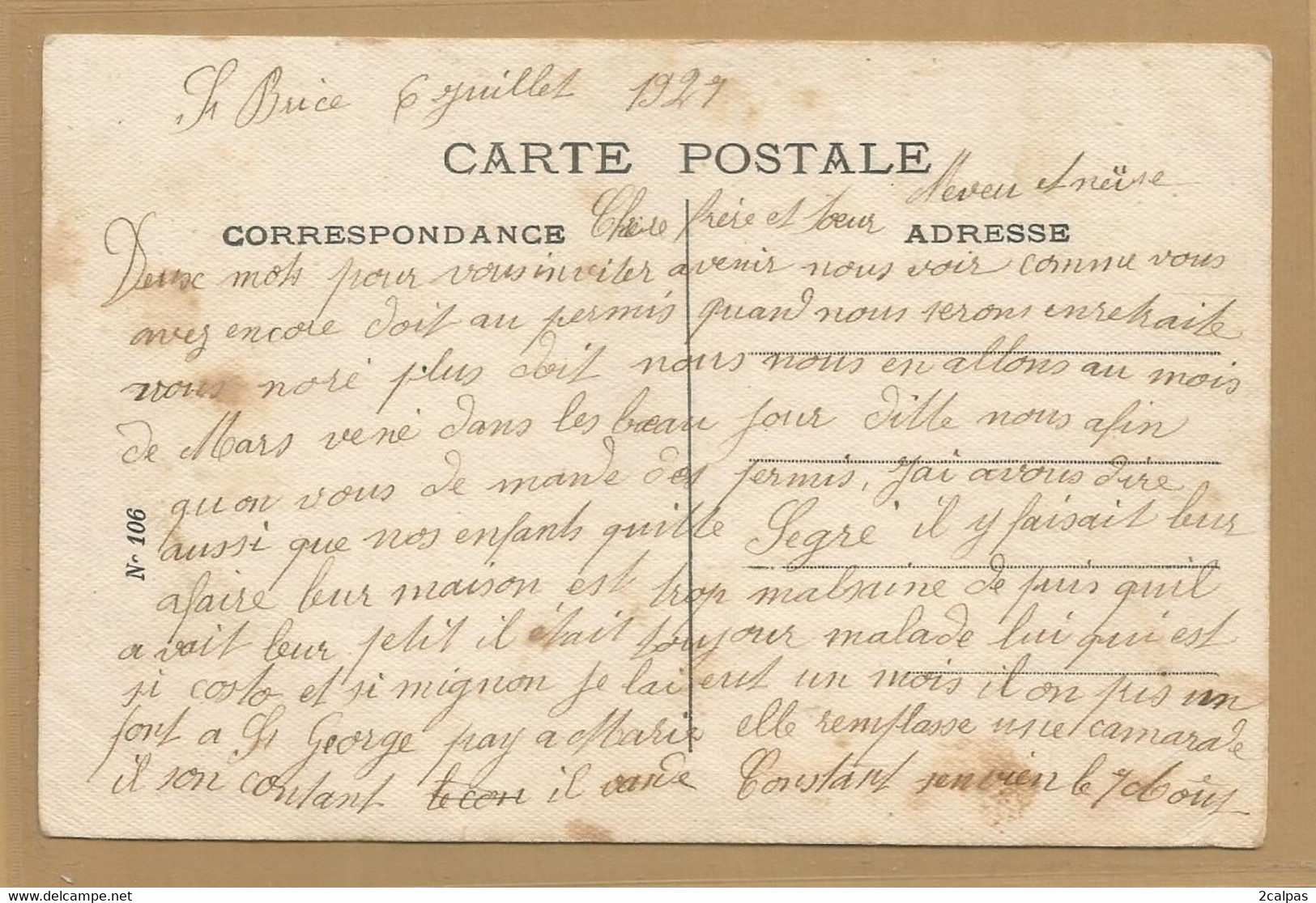 Carte De Gemaine Bouret ? Signe " Gib " : Tu Aurais Mieux ...  - Carte Peu Courante - - Bouret, Germaine