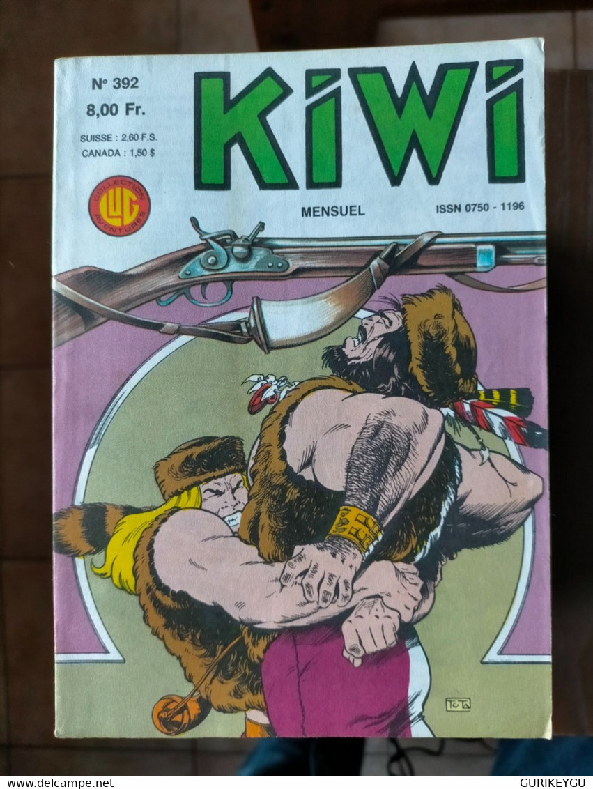 Bd KIWI N° 392 LUG  BLEK LE ROC  10/12/1987 Le Petit Trappeur - Kiwi