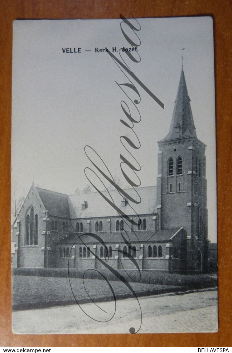 Temse Kerk-Velle Kerk Temse Preekstoel . 3  X Cpa - Stekene