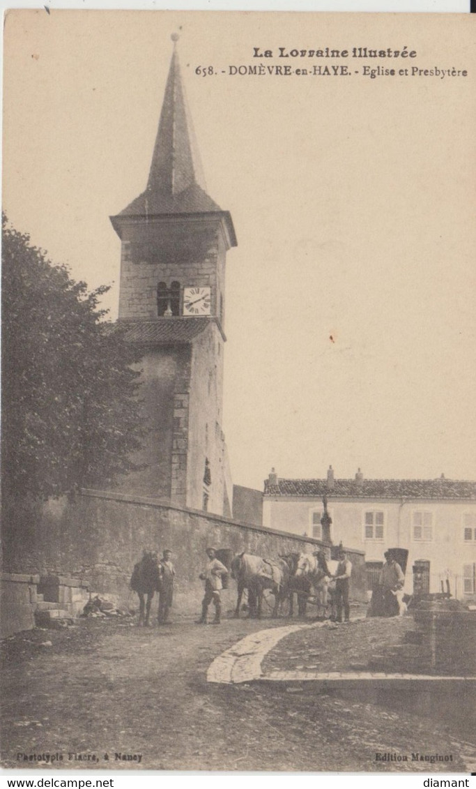 DOMEVRE EN HAYE (54) - Eglise Et Presbytère - Bon état - Domevre En Haye