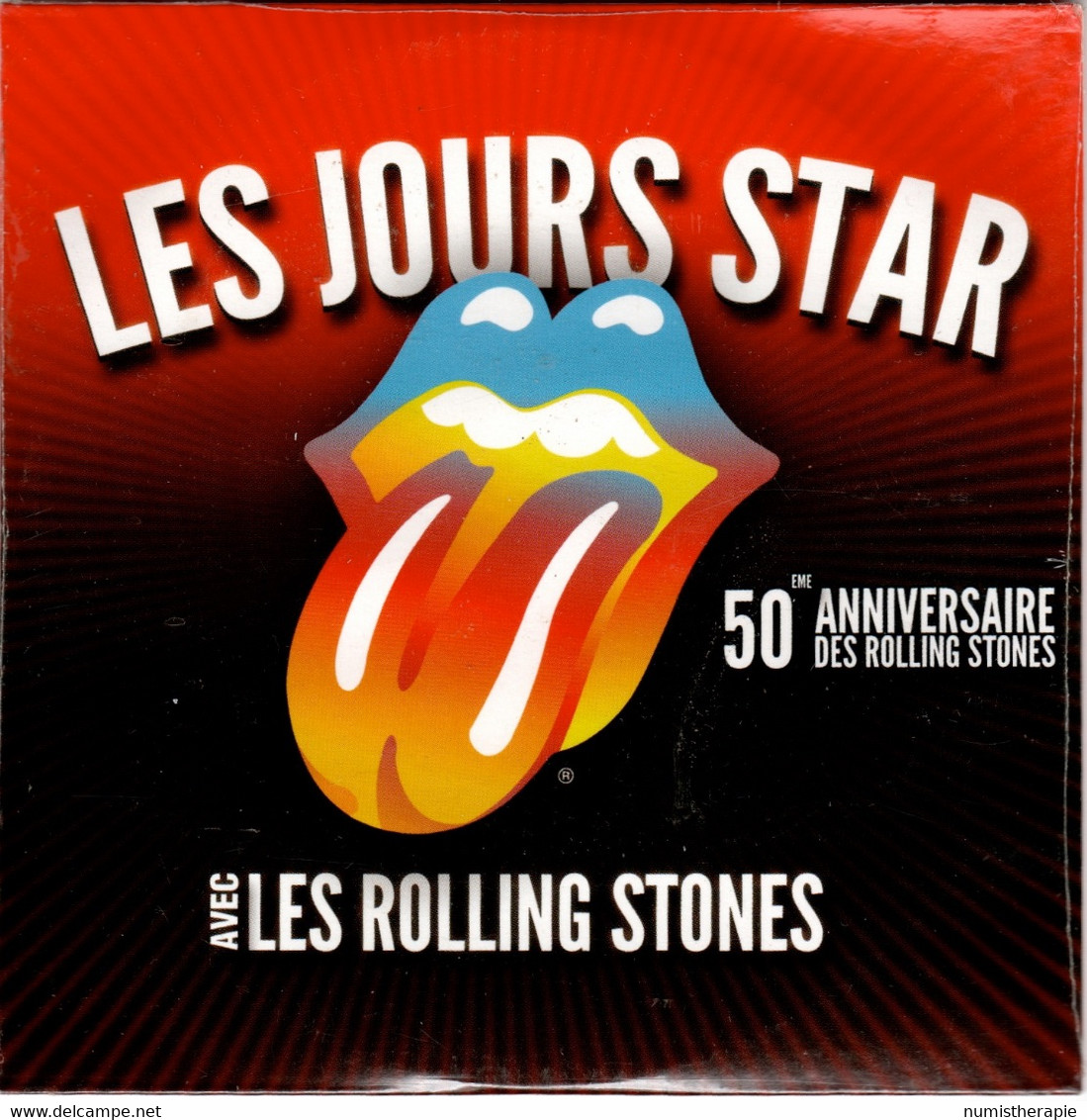 CD 2 Titres Les Rolling Stones 2012 : Les Jours Star - 50ème Anniversaire Des Rolling Stones (Emballage Non-ouvert) - Hard Rock & Metal