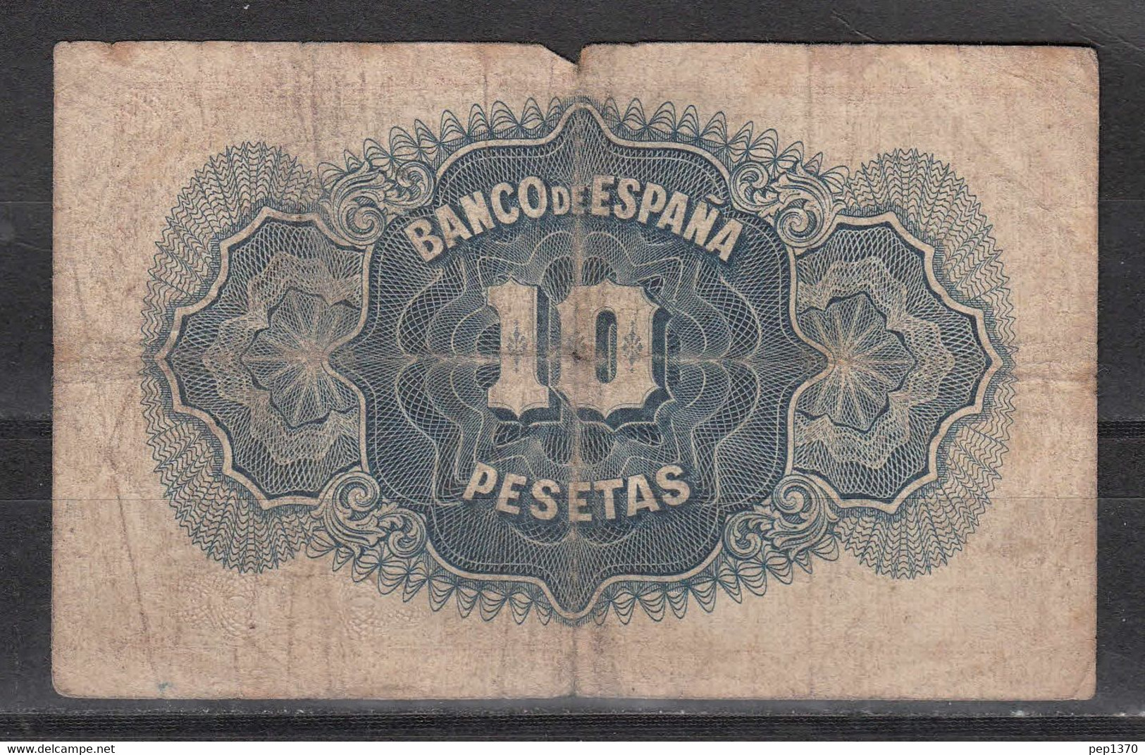 ESPAÑA 1935 - BILLETE DE 10 PESETAS - USADO - 10 Peseten