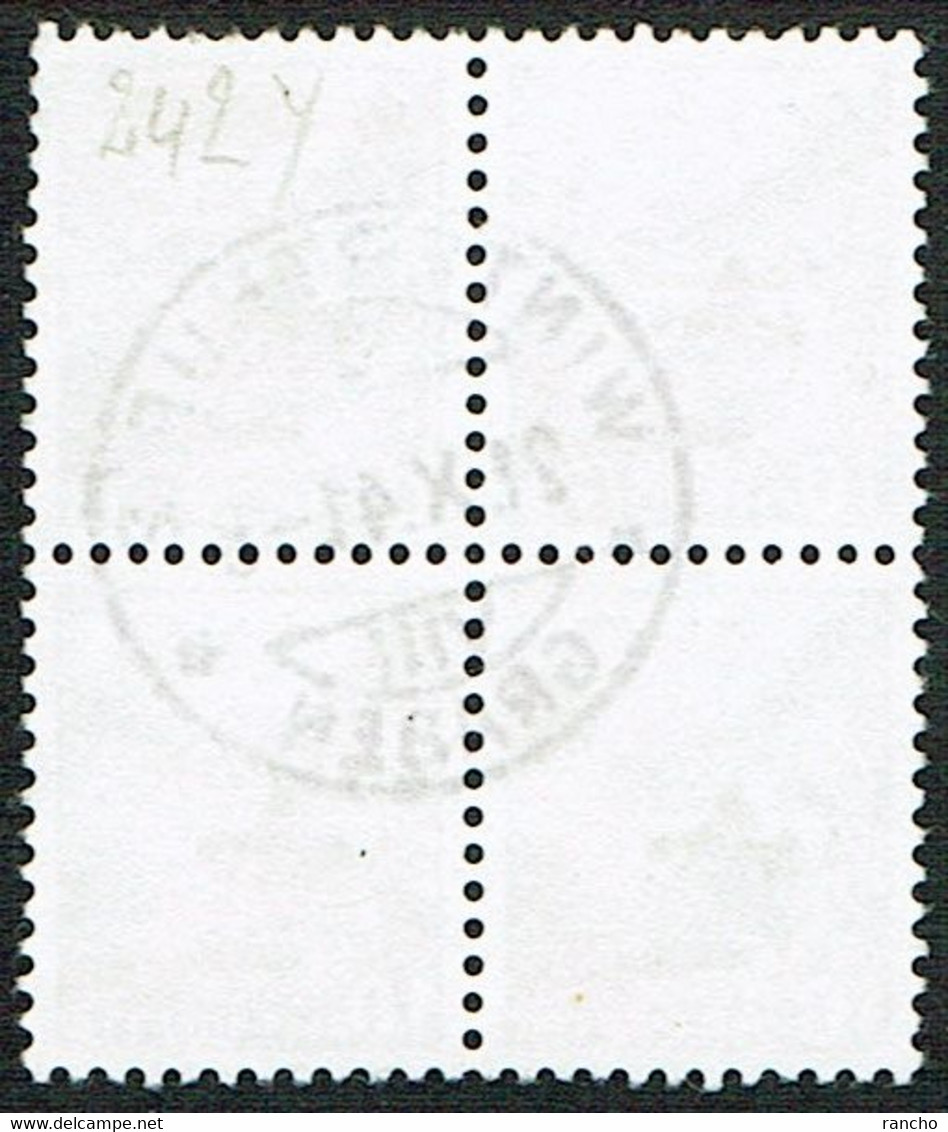 BLOC DE 4 TIMBRES OBLITERES 1939 C/.S.B.K. Nr:242y. Y&TELLIER Nr:348. MICHEL Nr:363ay. PAPIER LISSE . - Oblitérés