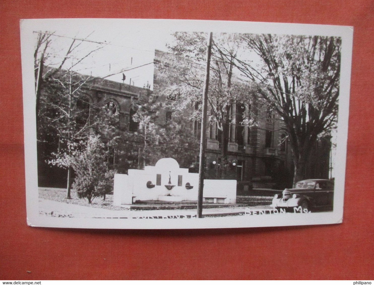 RPPC. Court House Benton  - Missouri >           Ref  5236 - Otros & Sin Clasificación