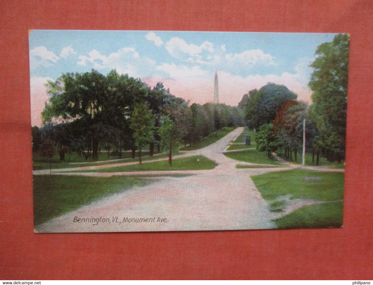 Monument Avenue.  Bennington Vermont > Bennington            Ref  5236 - Bennington