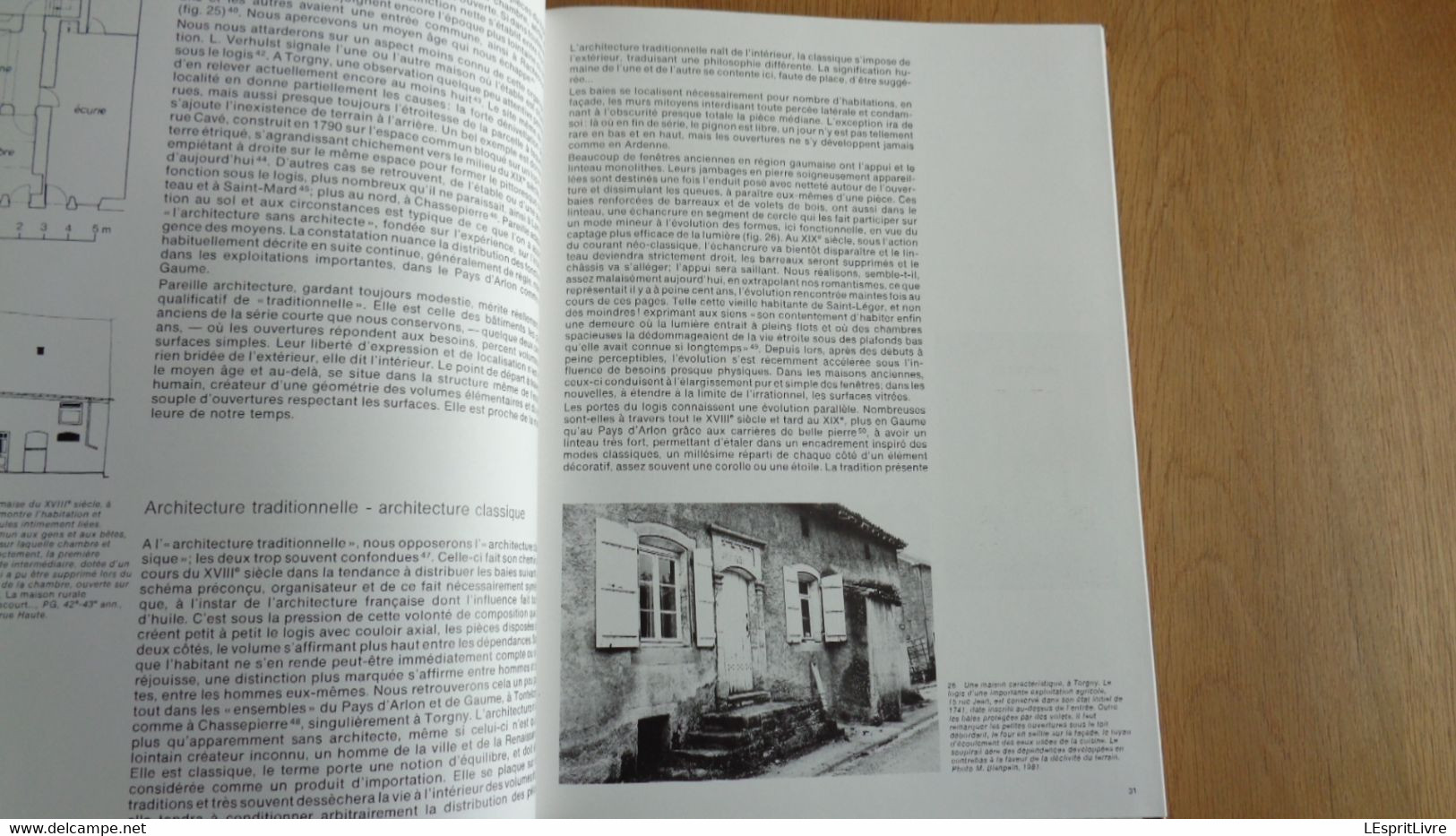 LA LORRAINE Village Paysage Régionalisme Gaume Arlon Attert Virton Chiny Martué Habay Etalle Torgny Musson Ruette Udange