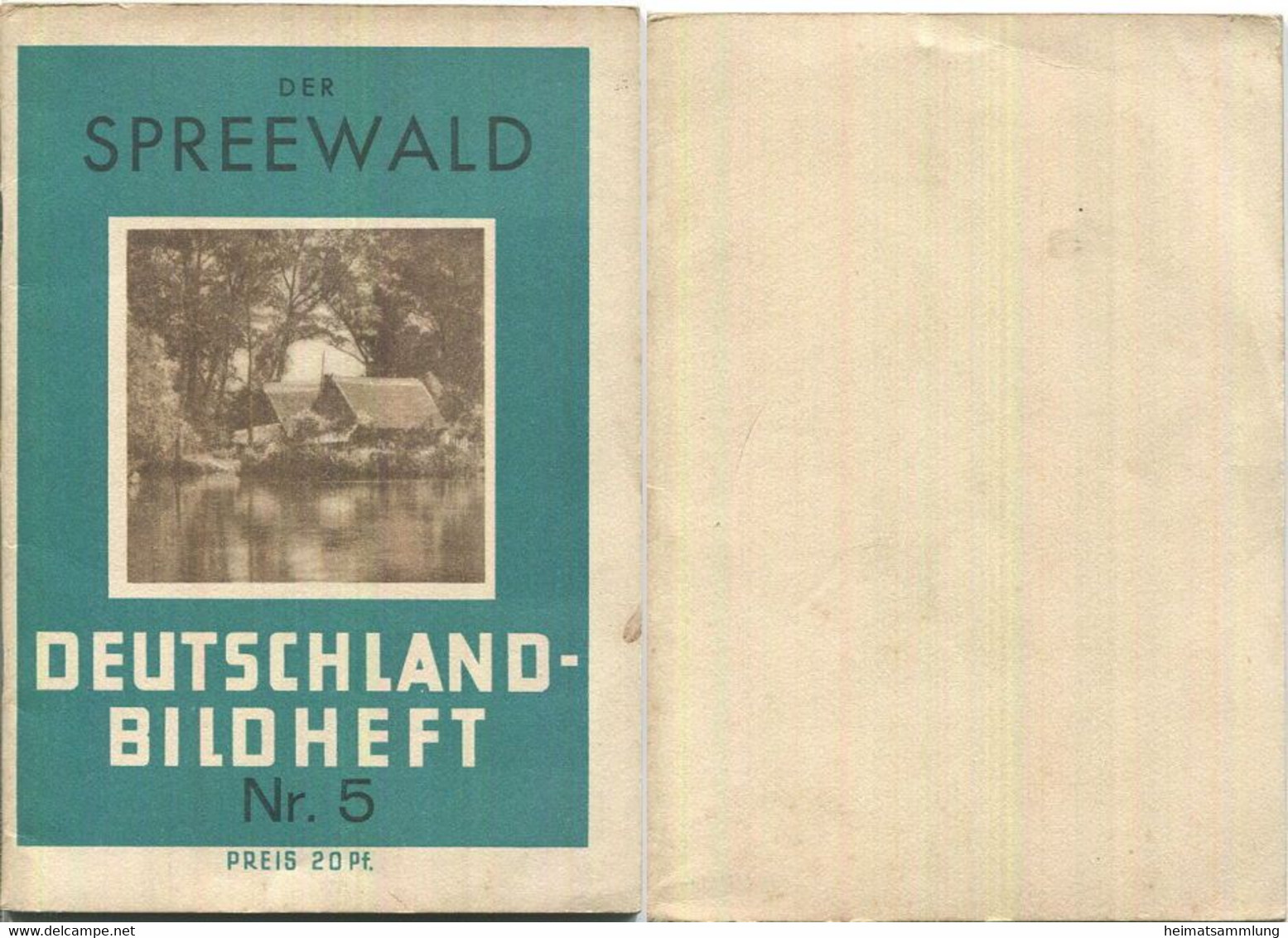 Nr. 5 Deutschland-Bildheft Der Spreewald - Berlijn & Potsdam