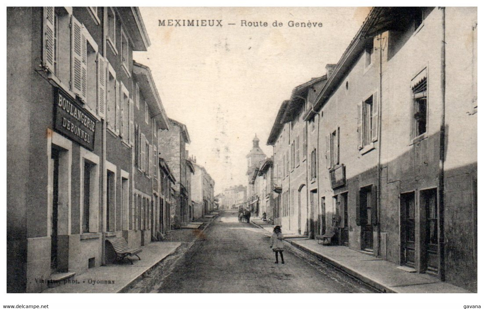 01 MEXIMIEUX - Route De Genève - Zonder Classificatie