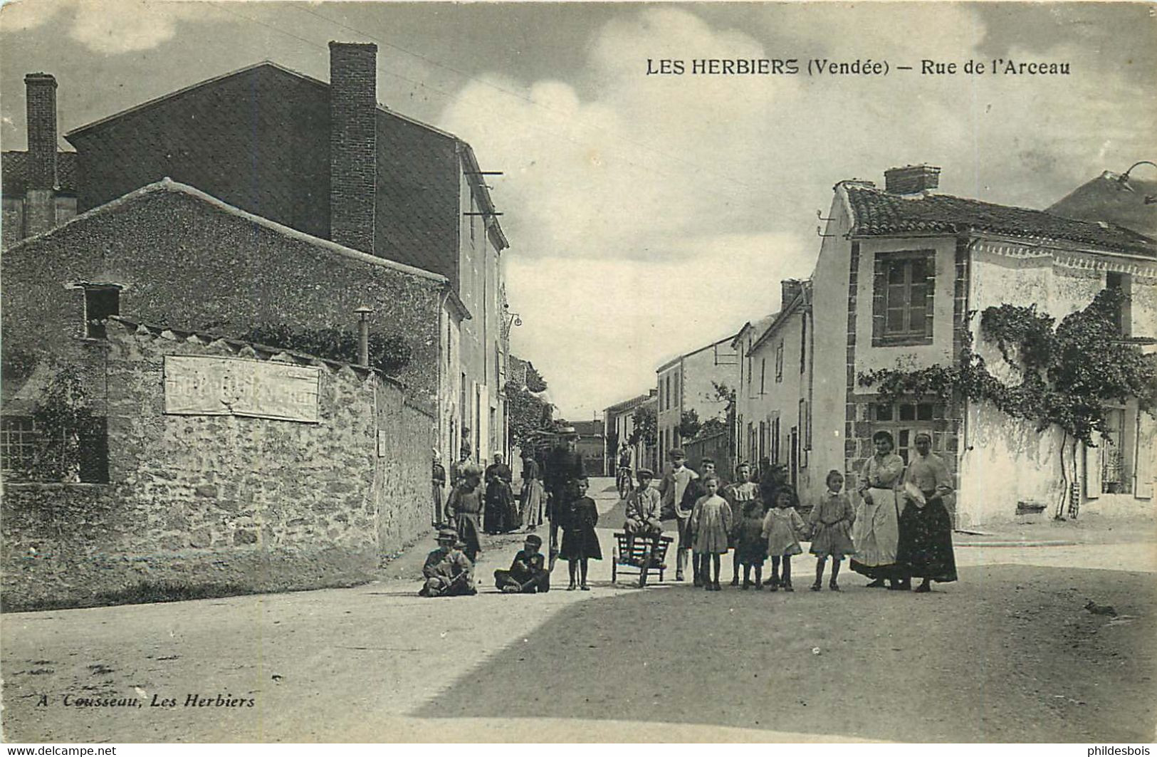 VENDEE  LES HERBIERS Rue De L'arceau - Les Herbiers