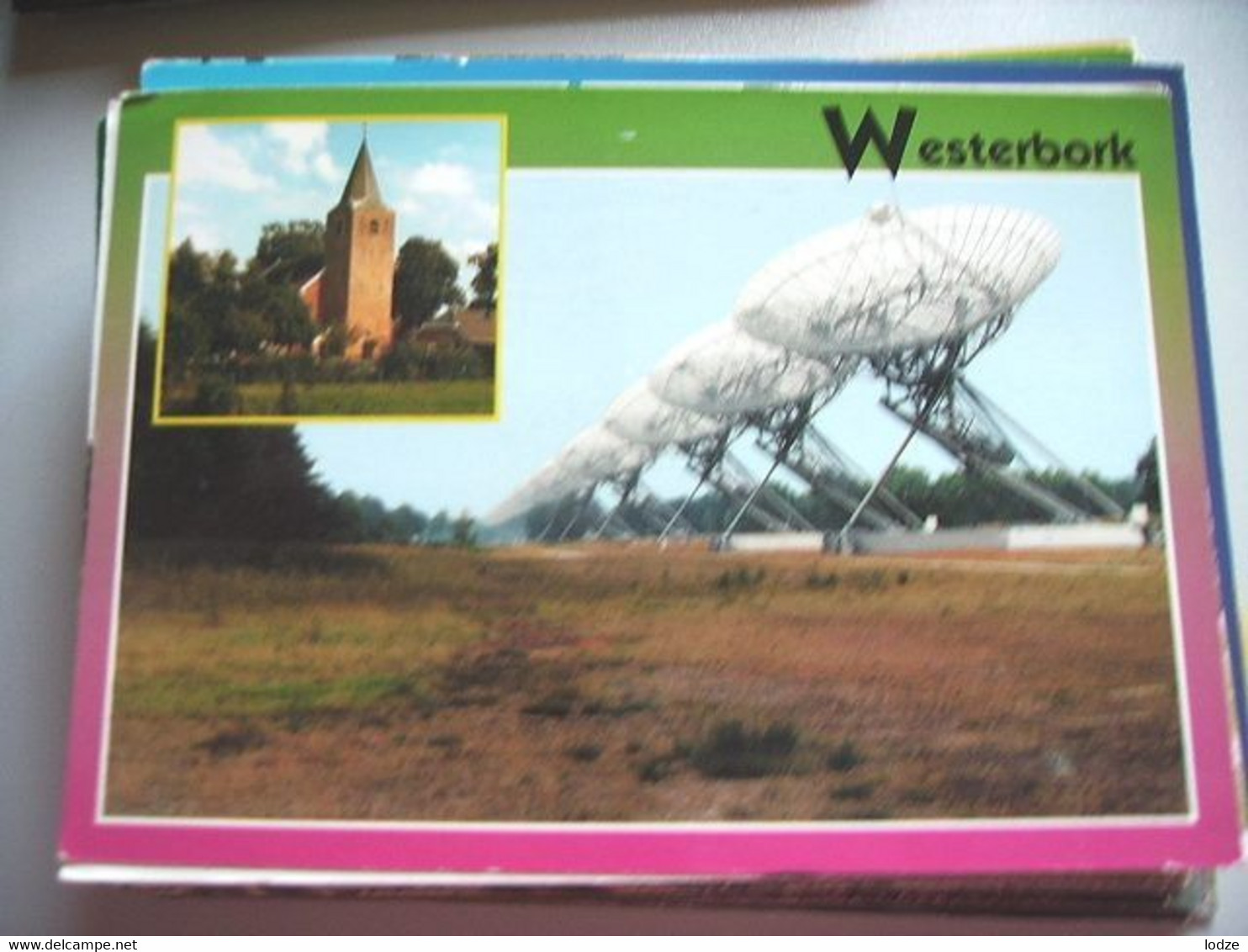 Nederland Holland Pays Bas Westerbork Met Radiotelescopen - Altri & Non Classificati