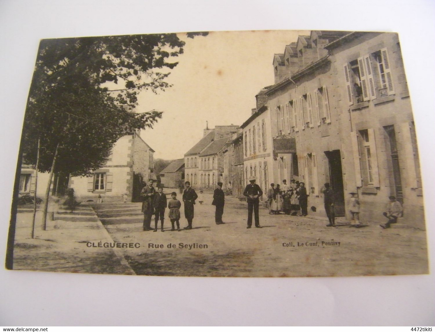 CPA - Cléguerec (56) - Rue De Seylien - Maison Hatier - 1910  - SUP  (FV 34) - Cleguerec