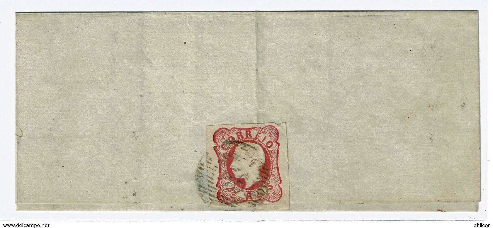 Portugal, 1856, # 16, Braga-Valença - Briefe U. Dokumente