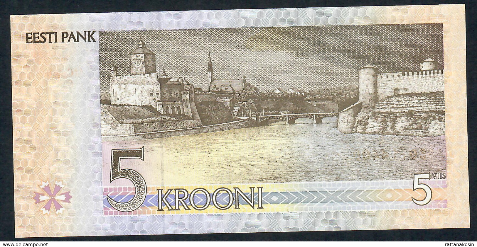 ESTONIA P76 5 KROONI 1994 #CQ UNC. - Estland