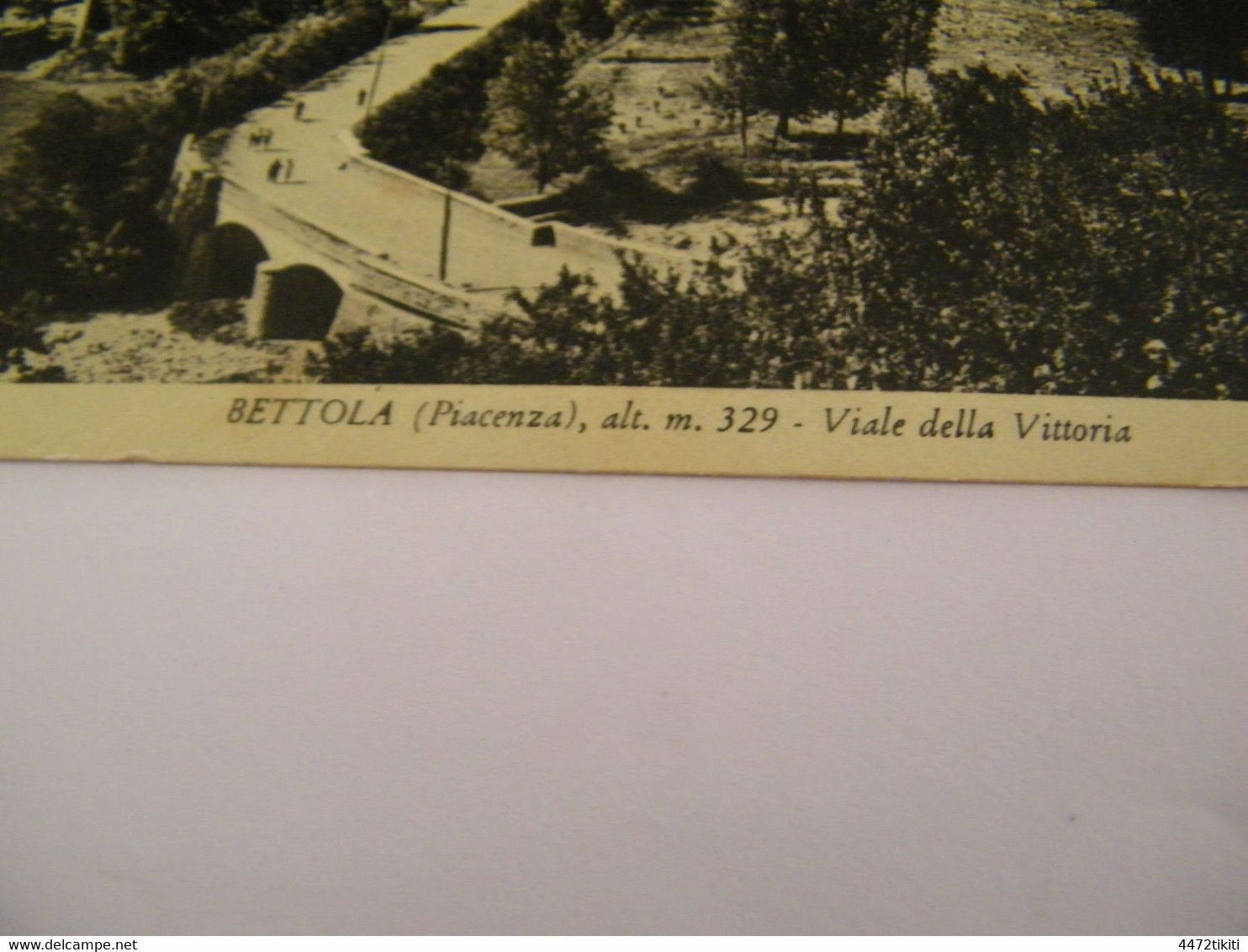 CPA - Grand Format - Italie - Bettola Piacenza - Viale Della  Vittoria - 1954  - SUP  (FV 49) - Piacenza