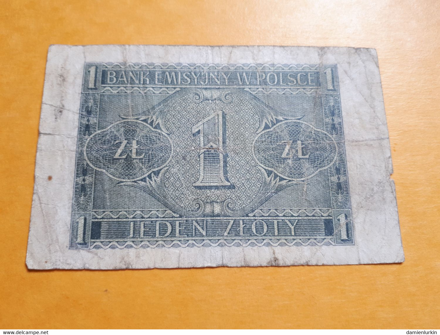 POLOGNE 1 ZLOTY 1941-08-01 P-99b - Poland