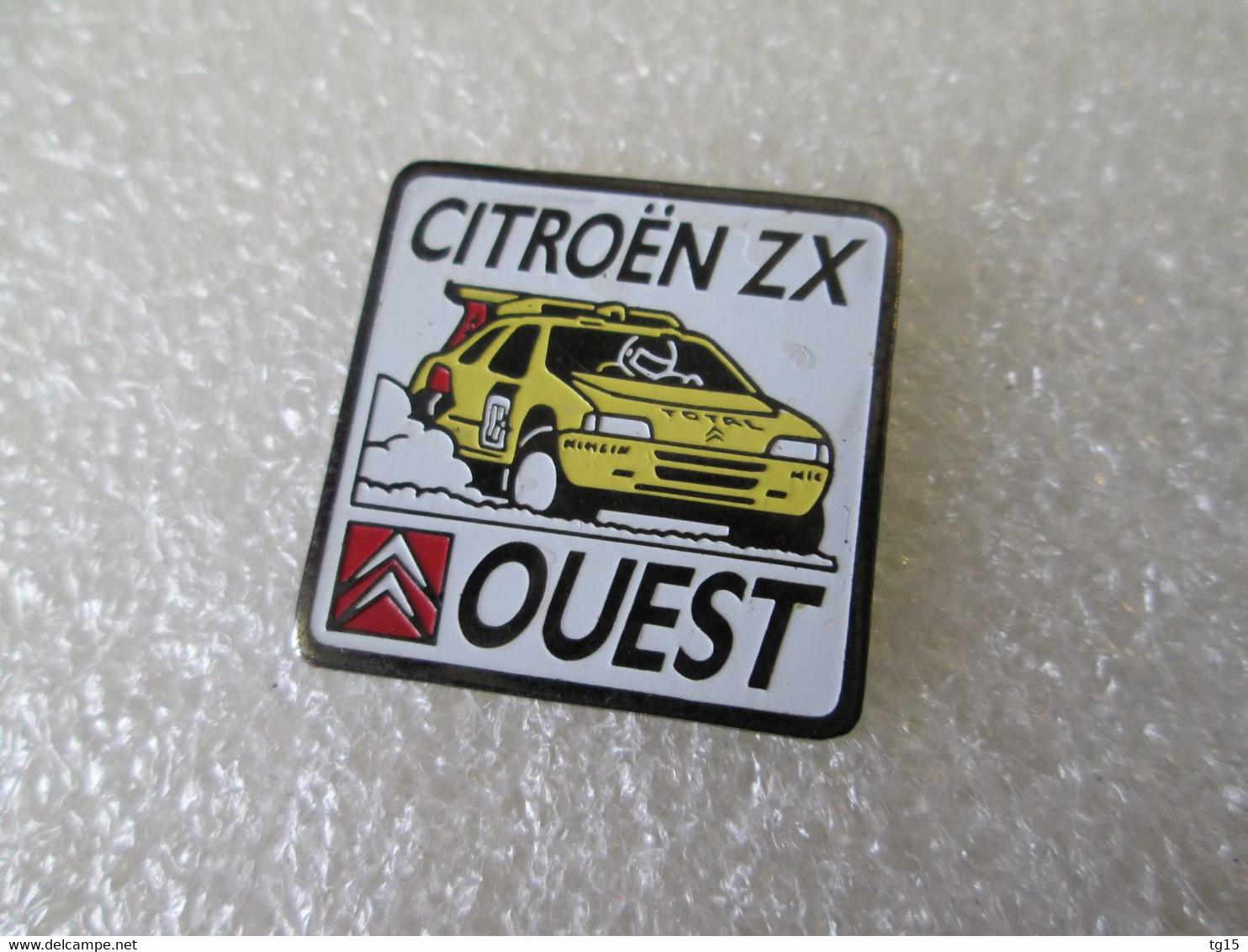 PIN'S      CITROEN   OUEST    ZX  RALLYE RAID - Citroën