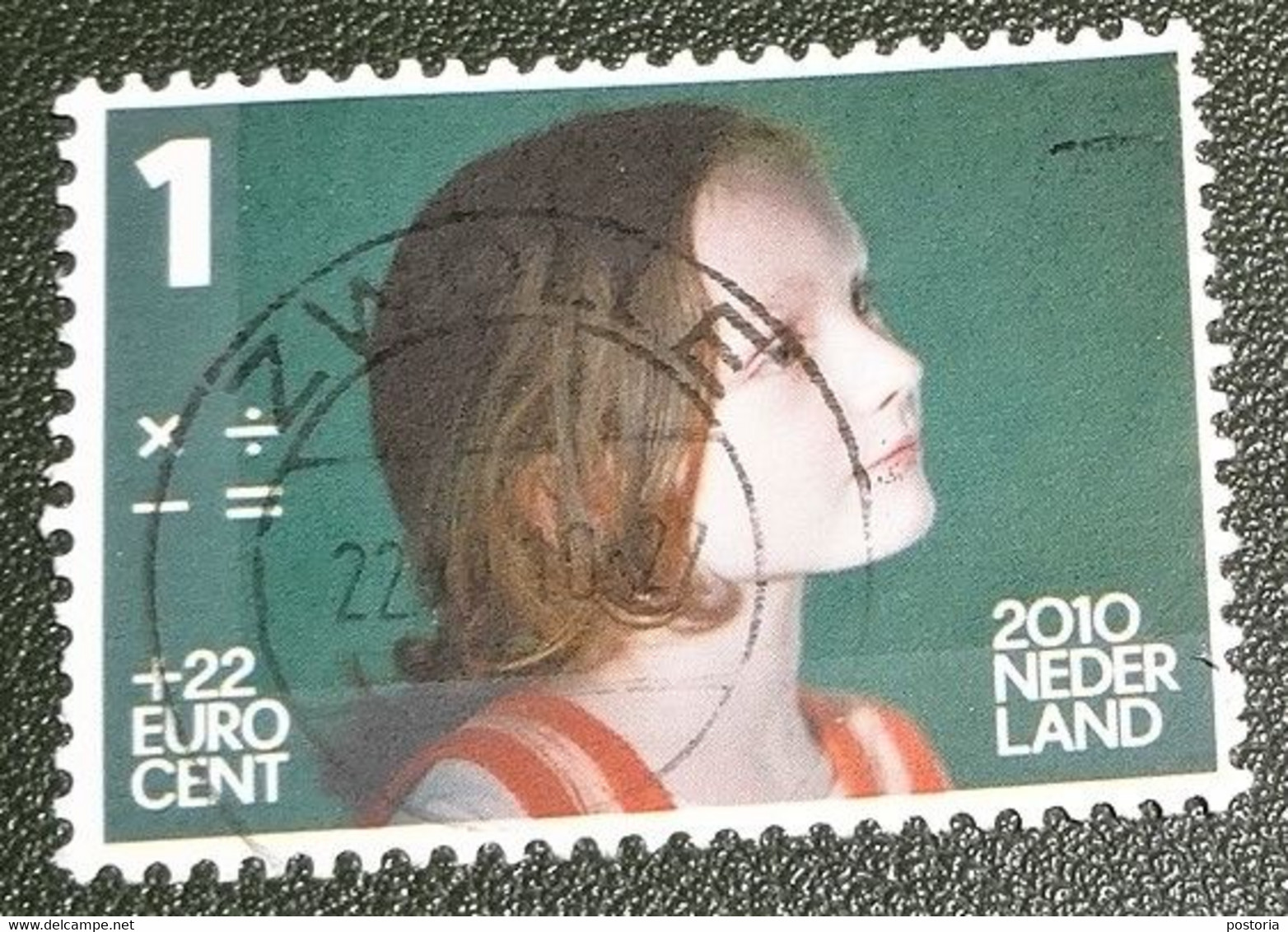 Nederland - NVPH - 2776d - 2010 - Gebruikt - Cancelled - Kinderzegels - Kind Met Rood Hesje - Used Stamps