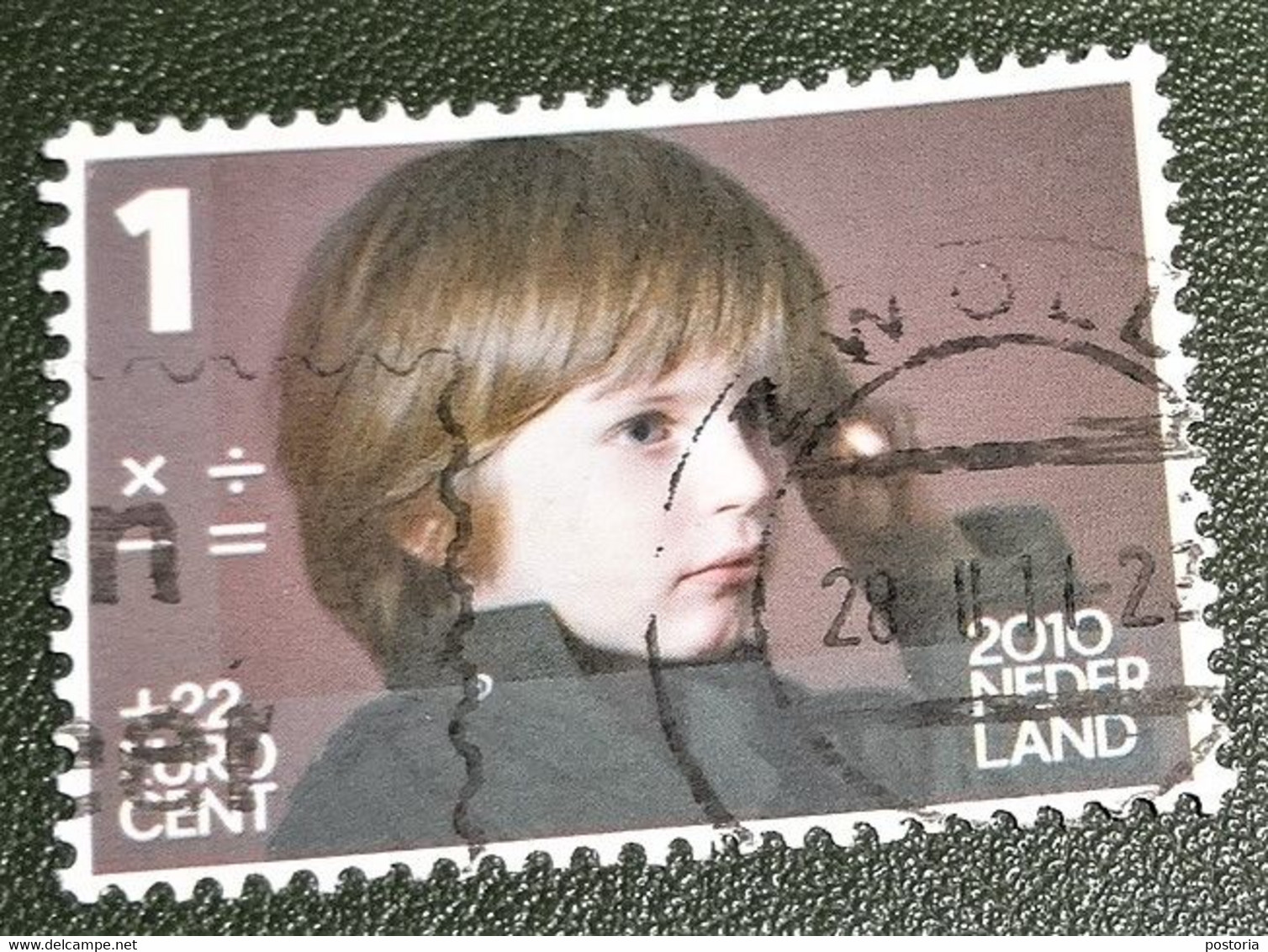 Nederland - NVPH - 2776b - 2010 - Gebruikt - Cancelled - Kinderzegels - Kind Met Zwarte Blouse - Used Stamps