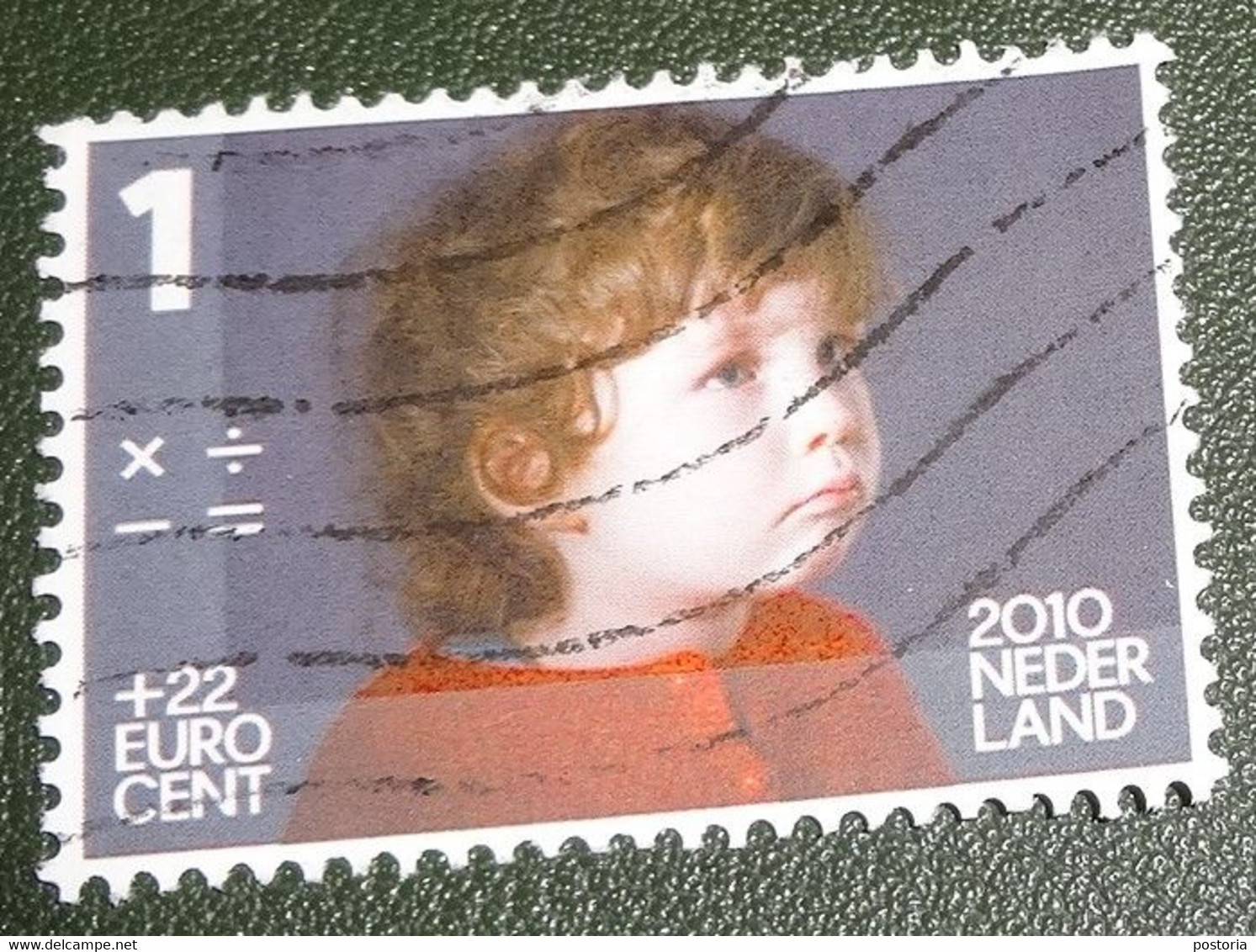 Nederland - NVPH - 2776a - 2010 - Gebruikt - Cancelled - Kinderzegels - Kind Met Rood Truitje - Oblitérés