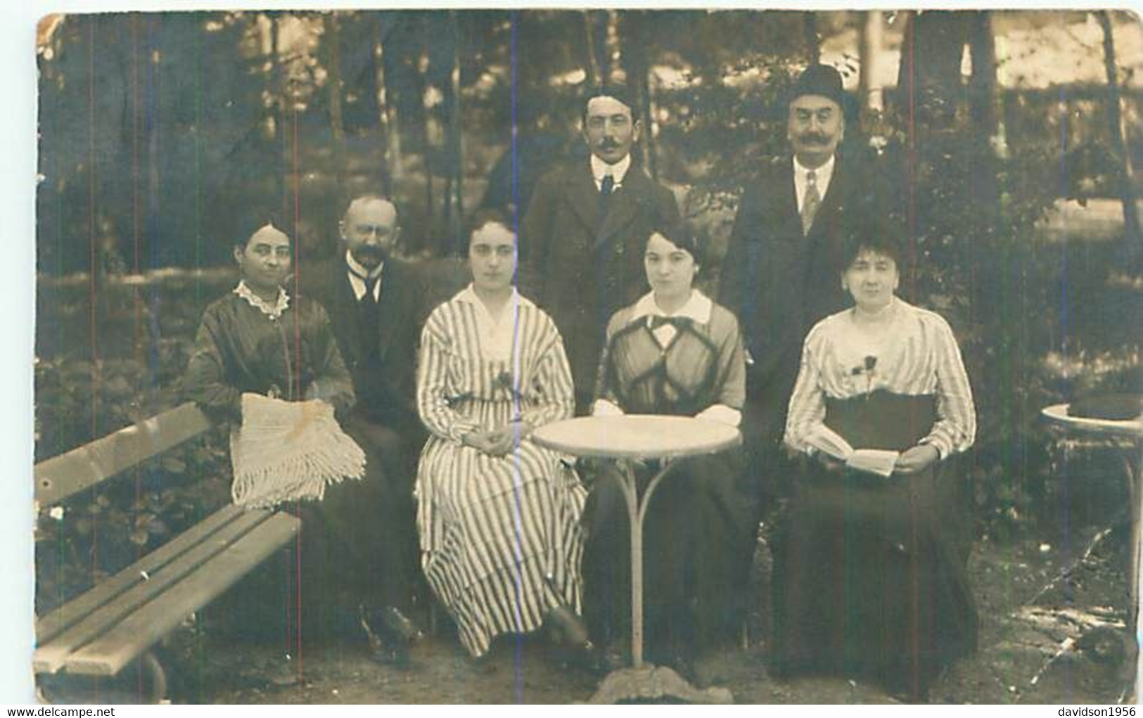 PHOTO   - Femme , Hommes    à Identifier - Photographie