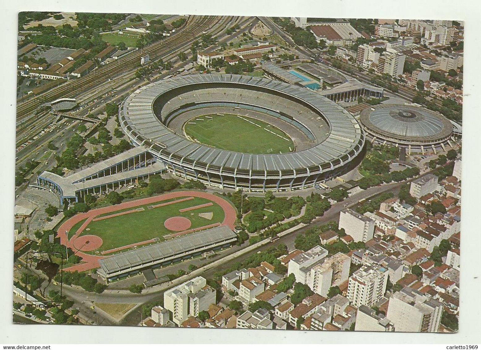 RIO DE JANEIRO - VISTA AEREA DO ESTADIO MARIO FILHO MARACANA - VIAGGIATA FG - Autres