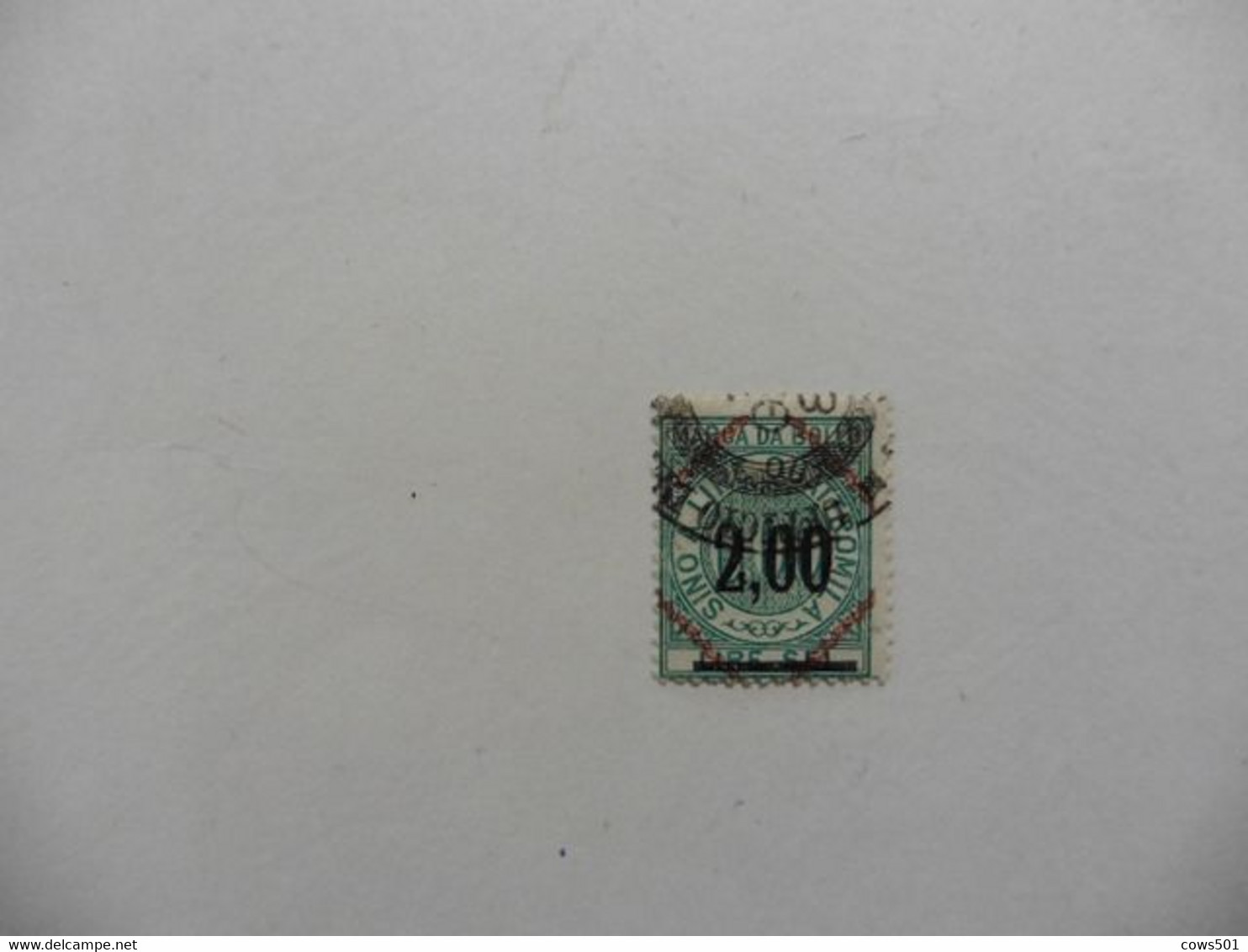 Italie > Fiscaux : Timbre  Marca Da Bollo   Surcharge En Noir - Revenue Stamps