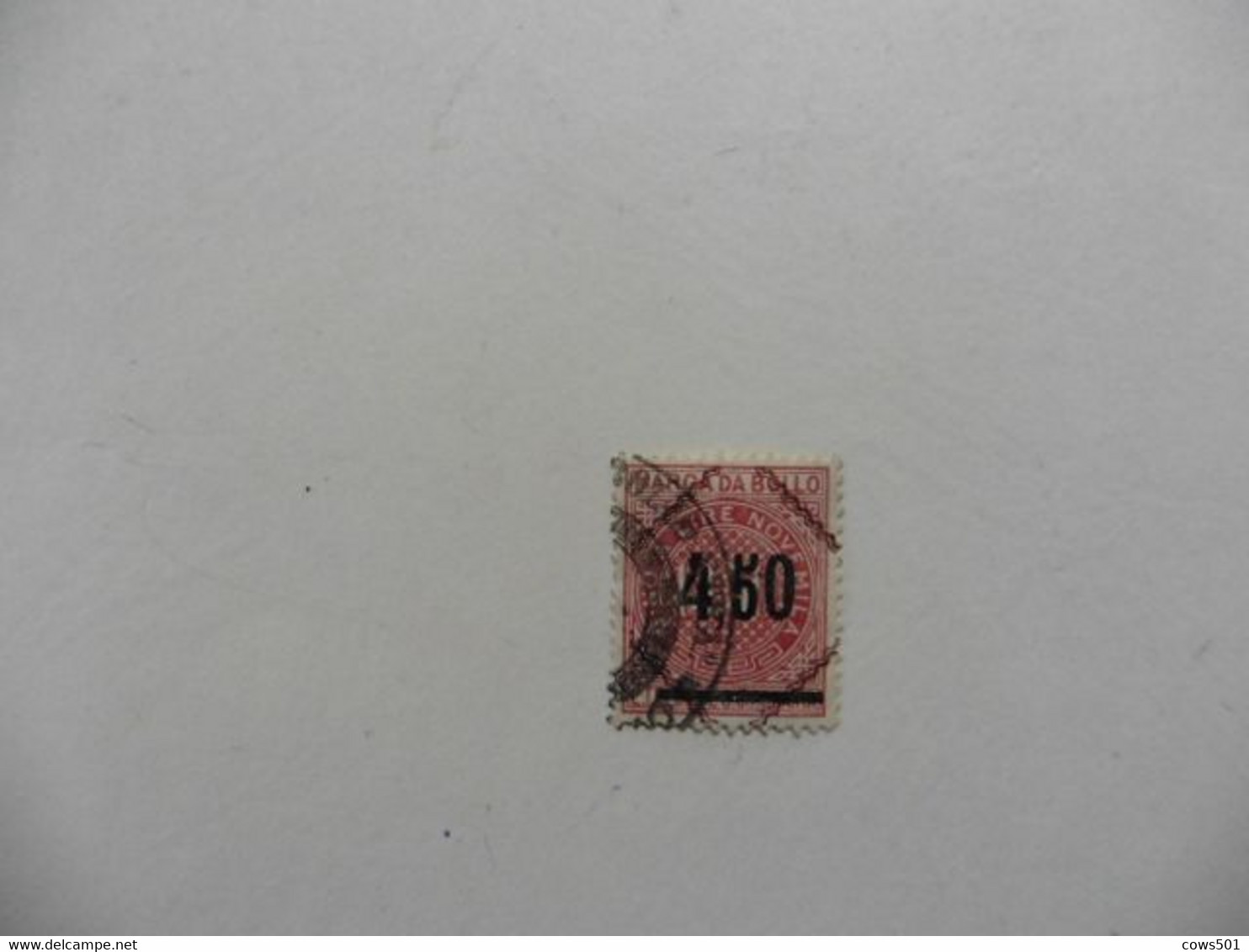 Italie > Fiscaux : Timbre  Marca Da Bollo   Surcharge En Noir - Revenue Stamps