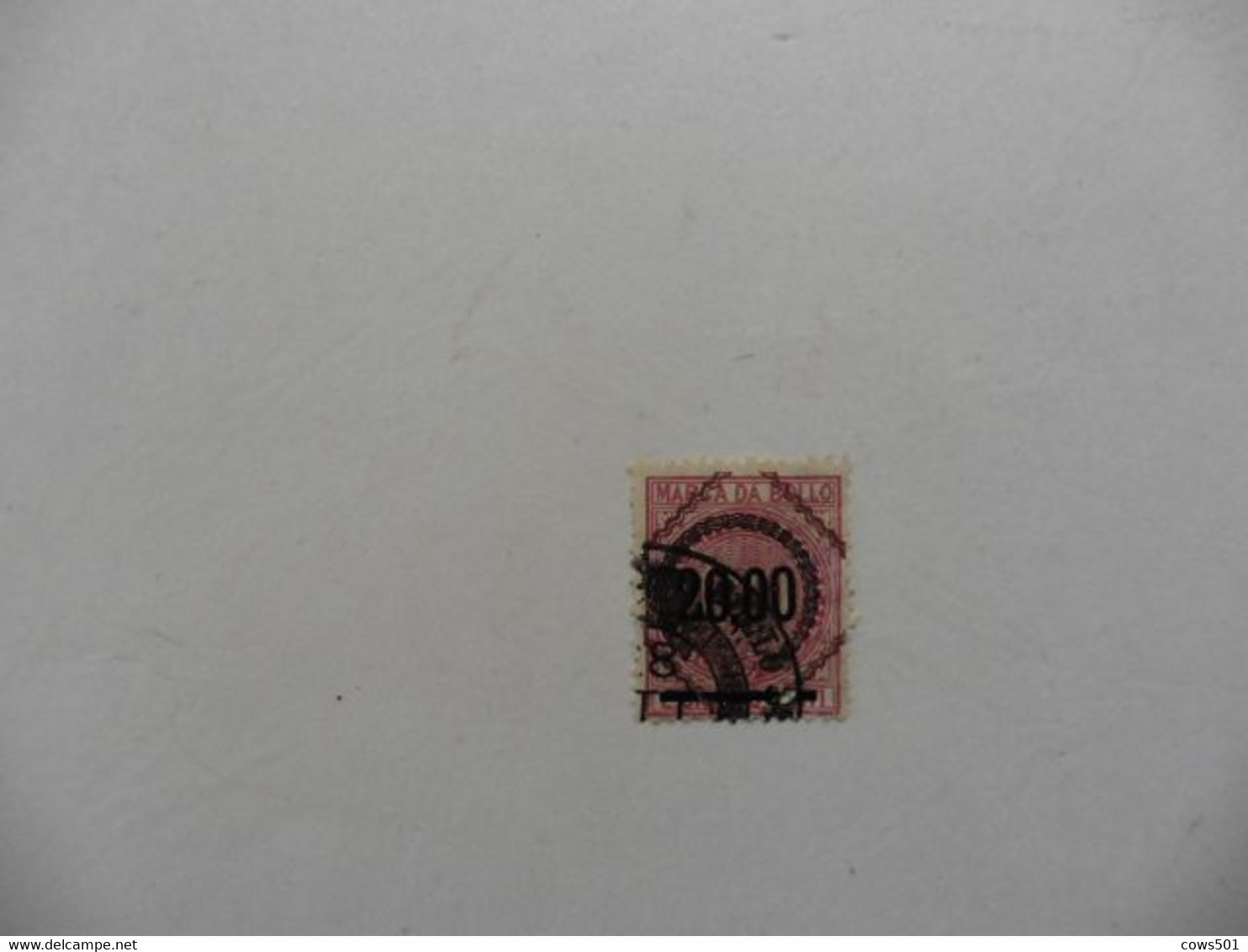 Italie > Fiscaux : Timbre  Marca Da Bollo   Surcharge En Noir - Revenue Stamps