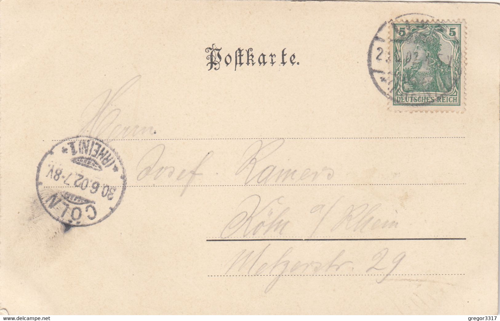 A1069) GRUSS Aus LINZ Am RHEIN - LITHO Mit Altem DAMPFSCHIFF 1902 !! - Linz A. Rhein