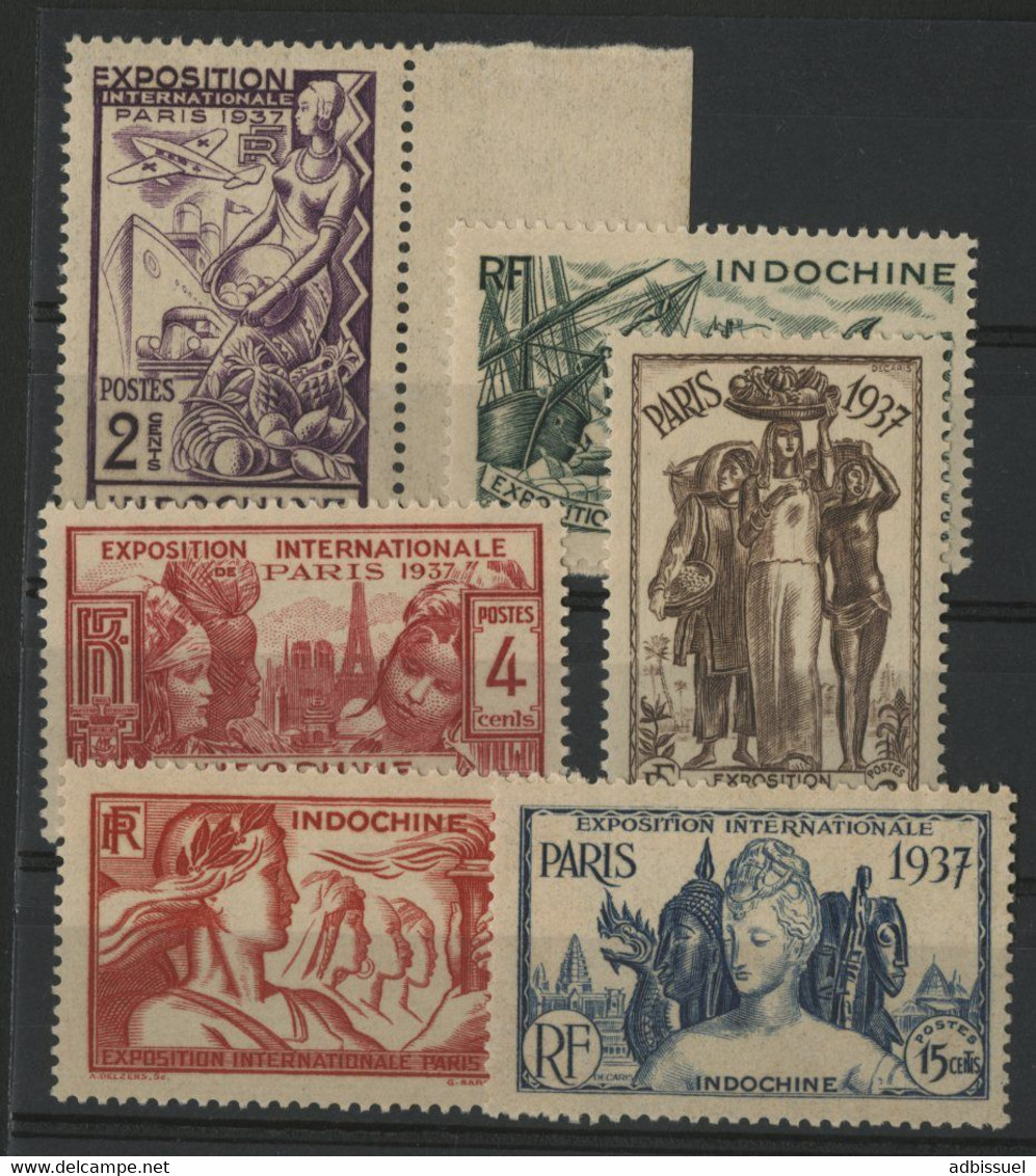 INDOCHINE N° 193 à 198 Neufs **(MNH) - Ungebraucht