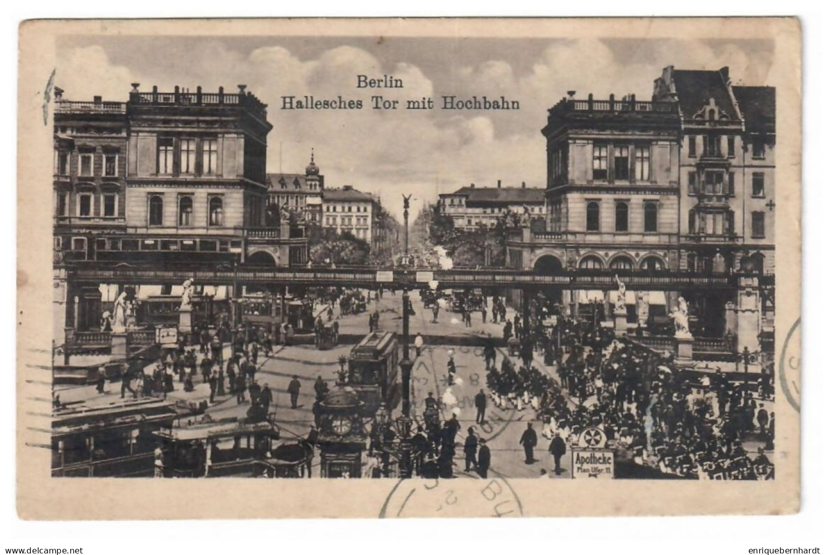 DEUTSCHLAND // BERLIN // HALLESCHES TOR MIT HOCHBAHN // 1925 - Kreuzberg
