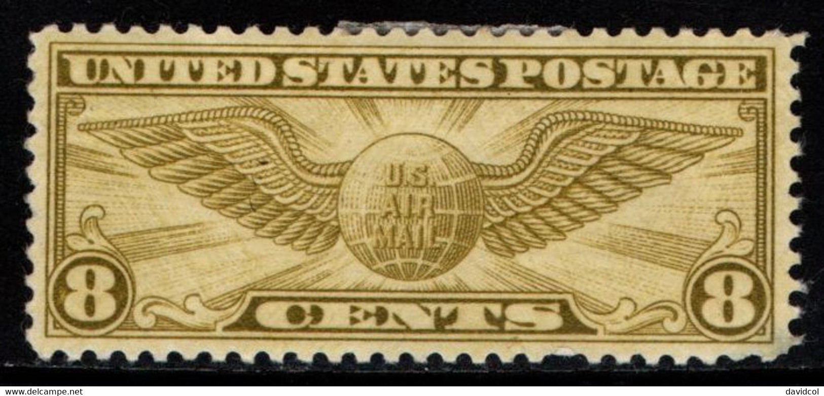 S022H - USA, 1931-1932 - SC#: C17 - MH - AIR MAIL - 1a. 1918-1940 Used