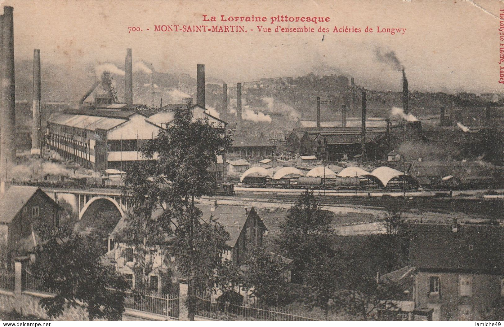 MONT SAINT MARTIN – Vue D’ensemble Des Aciéries De Longwy - Mont Saint Martin