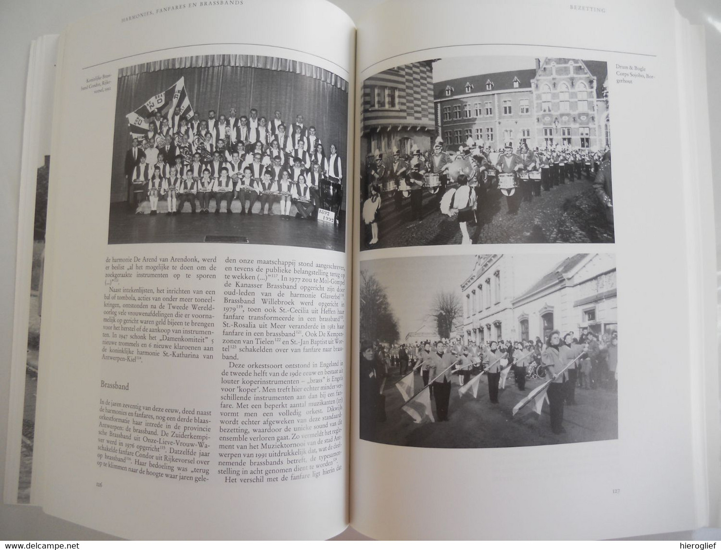 HARMONIES FANFARES EN BRASSBANDS IN DE PROVINCIE ANTWERPEN Gwenny Vermote & Christel Baeten 1992 - Snoeck-ducaju