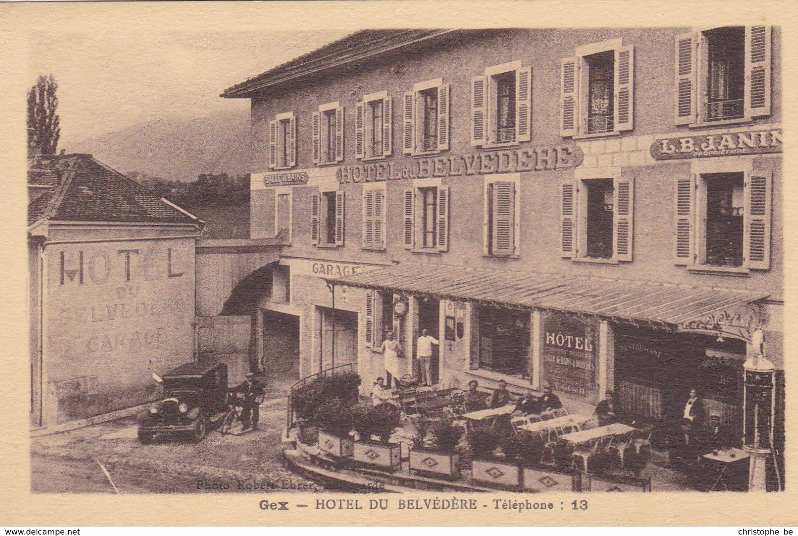 Gex, Hotel Du Belvédère (pk82713) - Gex