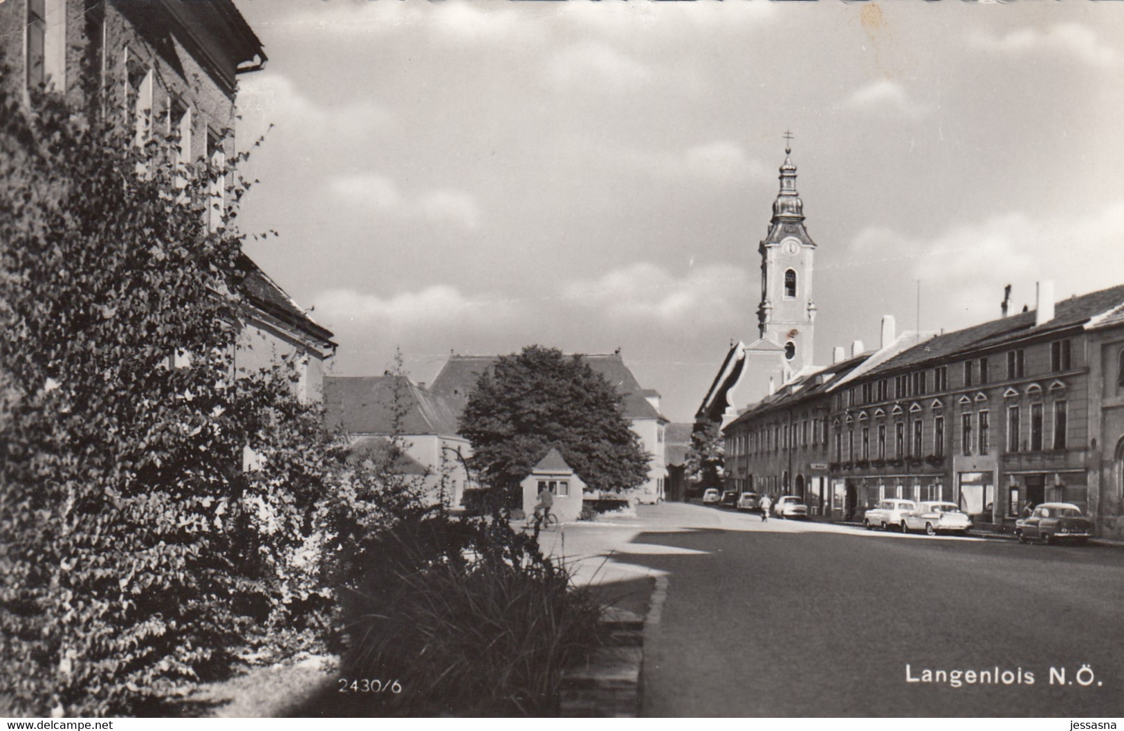 AK - LANGENLOIS - Straßenpartie 1965 - Langenlois