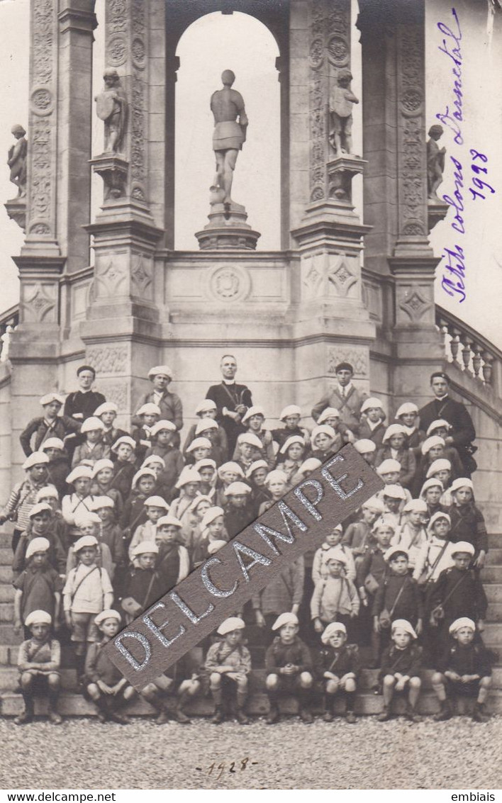 76  DARNETAL - Carte Photo Des Petits Colons De Darnetal 1928 - Darnétal