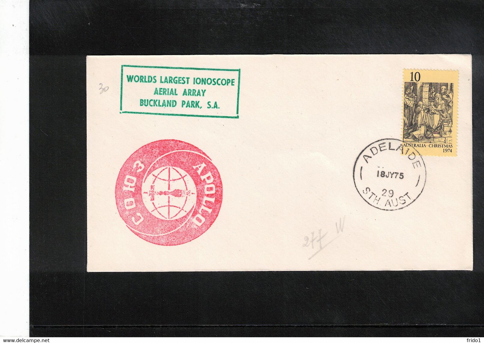 Australia 1975 Space / Raumfahrt Apollo - Soyuz - Buckland Park Tracking Station Interesting Cover - Océanie